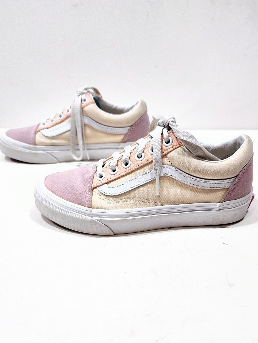 Vans FU Old Skool Pastel Block Unisex Canvas Skate Shoe size W 6 M 4.5 US 36 EU